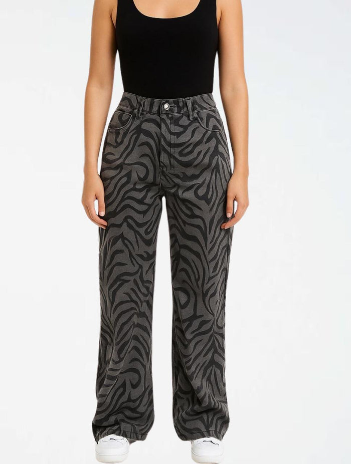 Pantalón Denim Stretch Para Mujer - ⁠The Forest