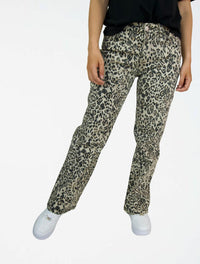 Pantalón Jean Para Mujer Animal Print - ⁠The Tribe