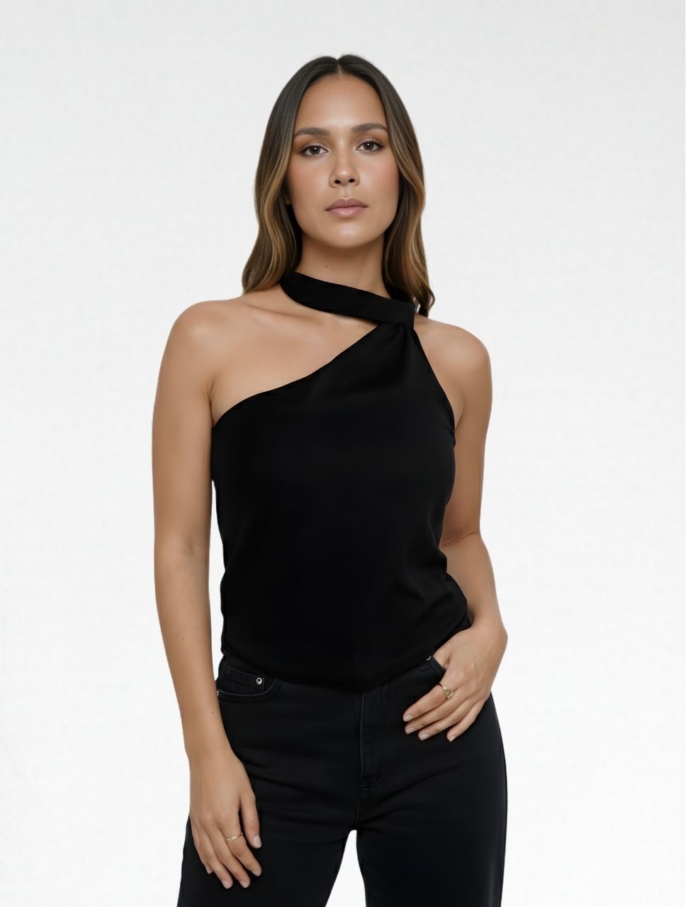 Blusa Para Mujer Asimétrico - Sao Paulo