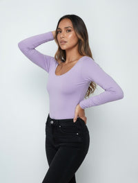 Body para Mujer Escote Redondo Manga Larga - Tahiti