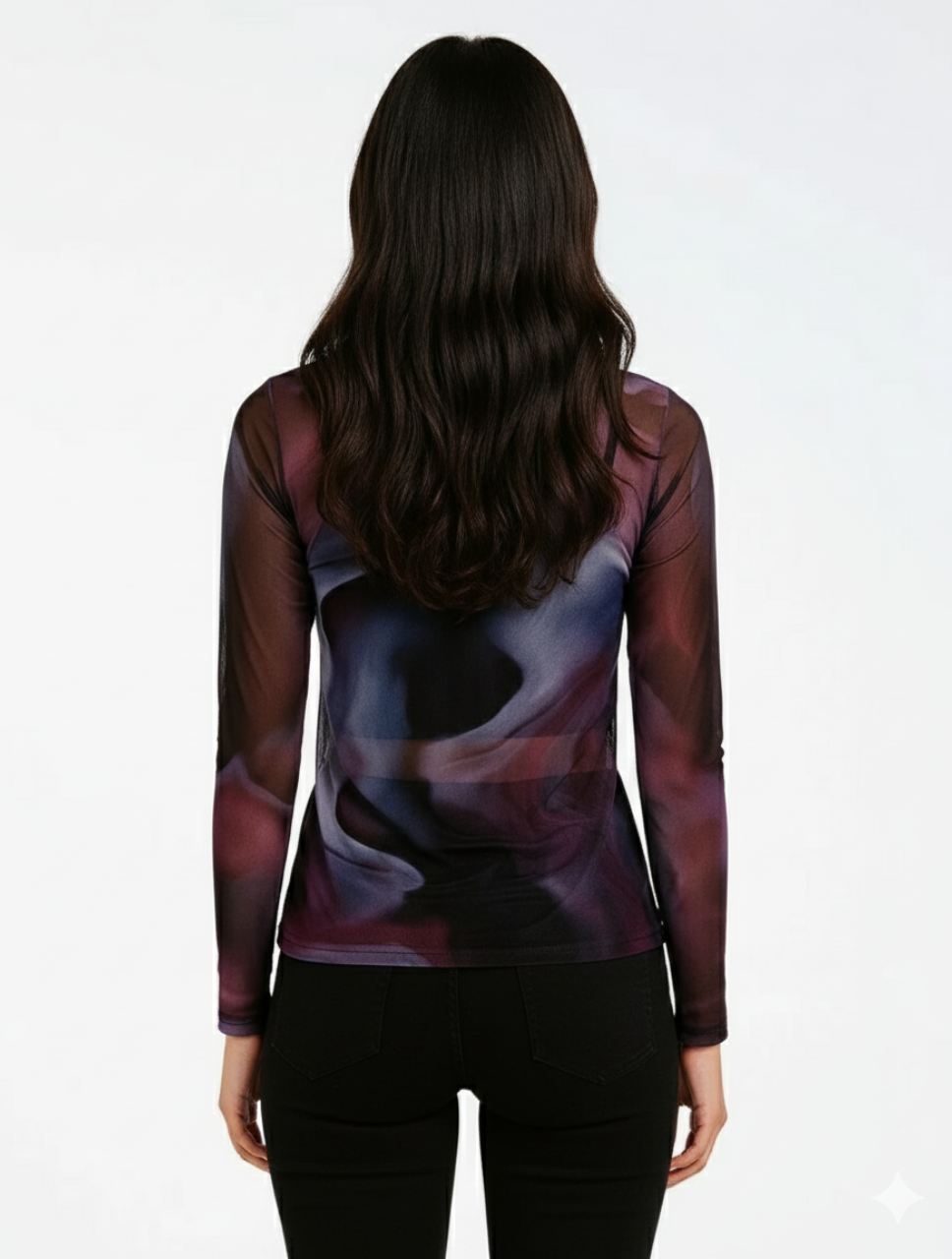 Blusa Manga Larga Mesh  - The Painter