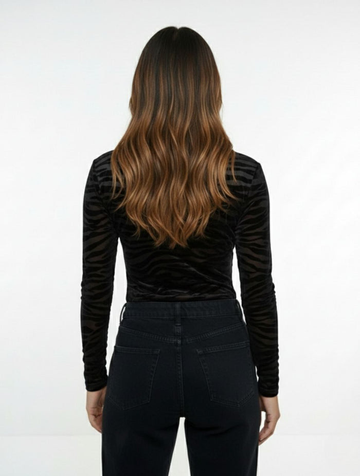 Body Para Mujer Mesh Cuello V The Skin Exclusivo Estilo