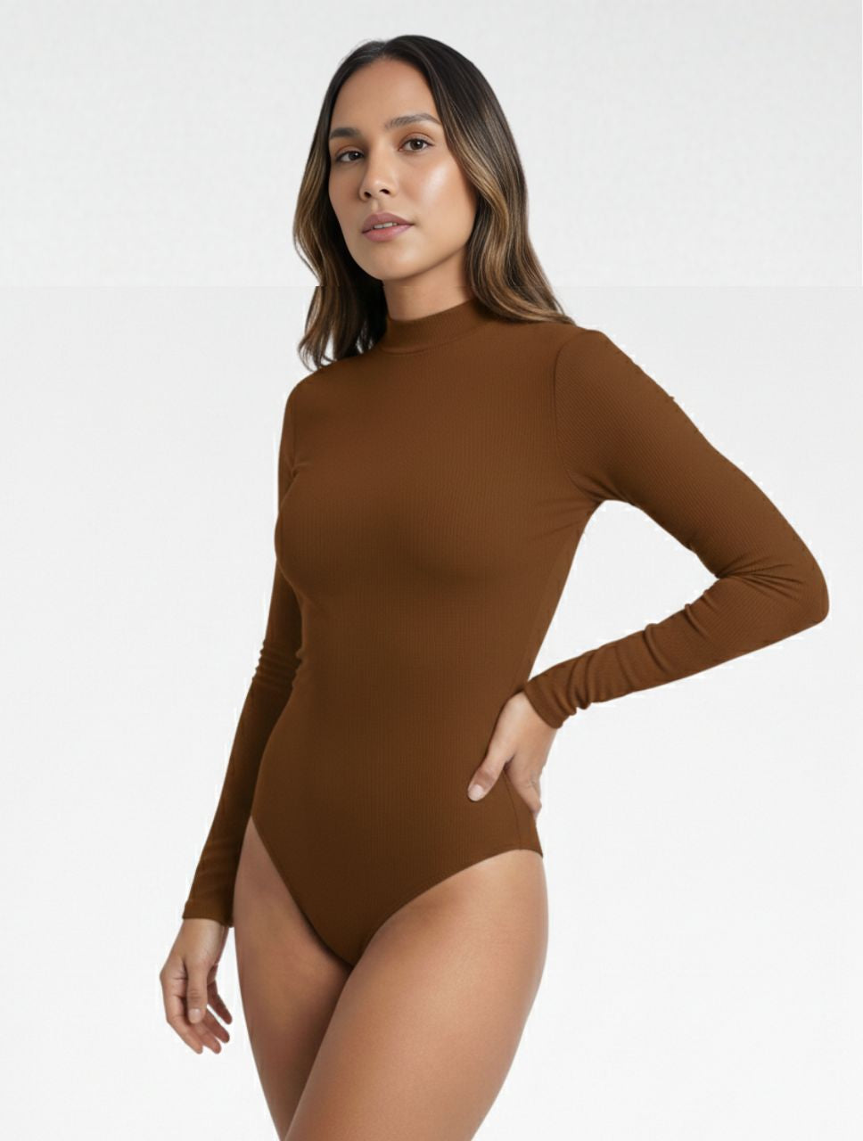 Body Para Mujer Cuello Medio Tela Control - The Halo