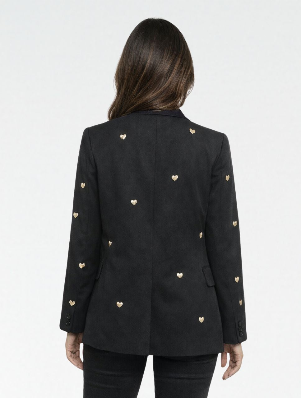 Blazer Para Mujer Corazones The Master Exclusivo Estilo