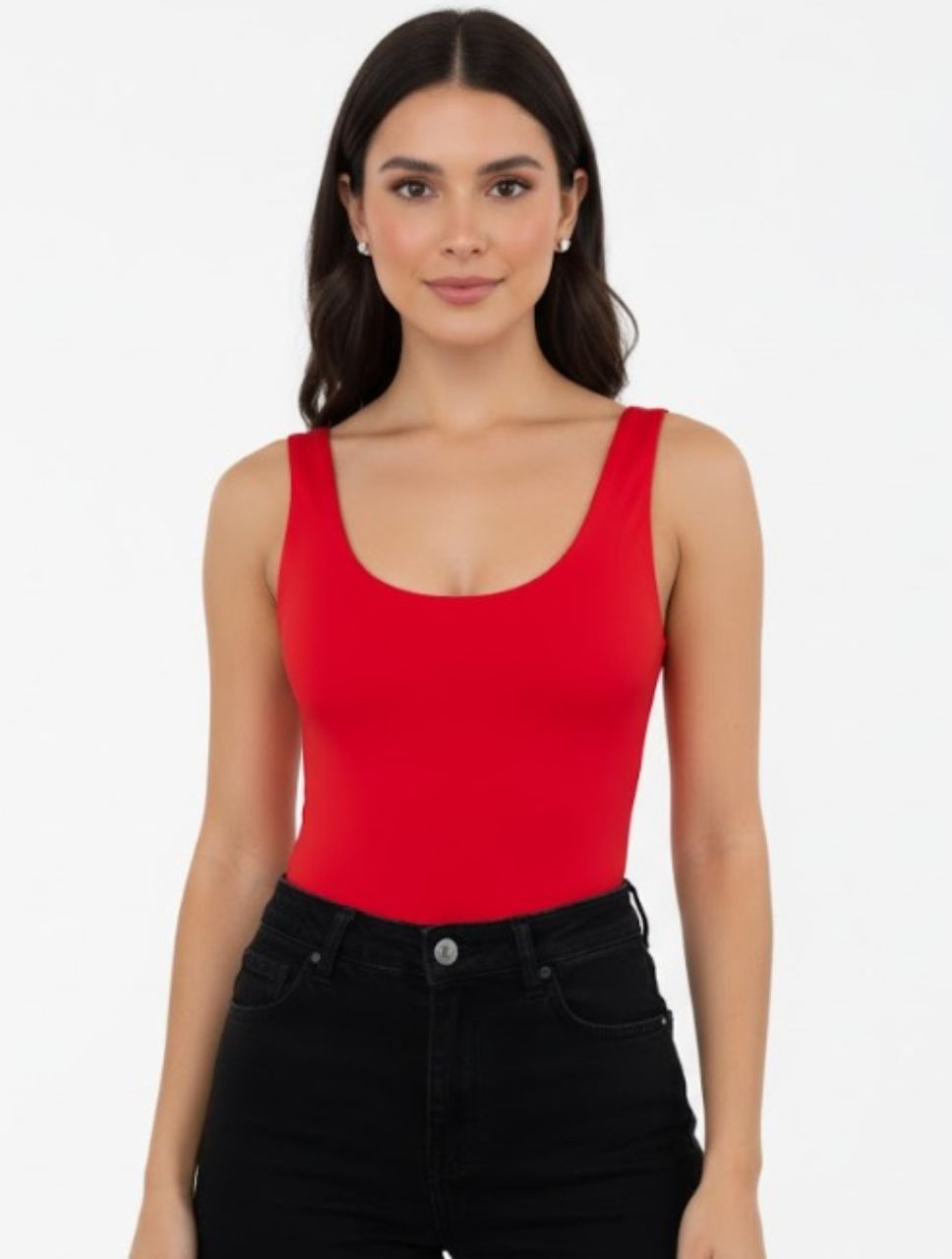 Body para Mujer Escote Redondo Tirantes Anchos - Oslo