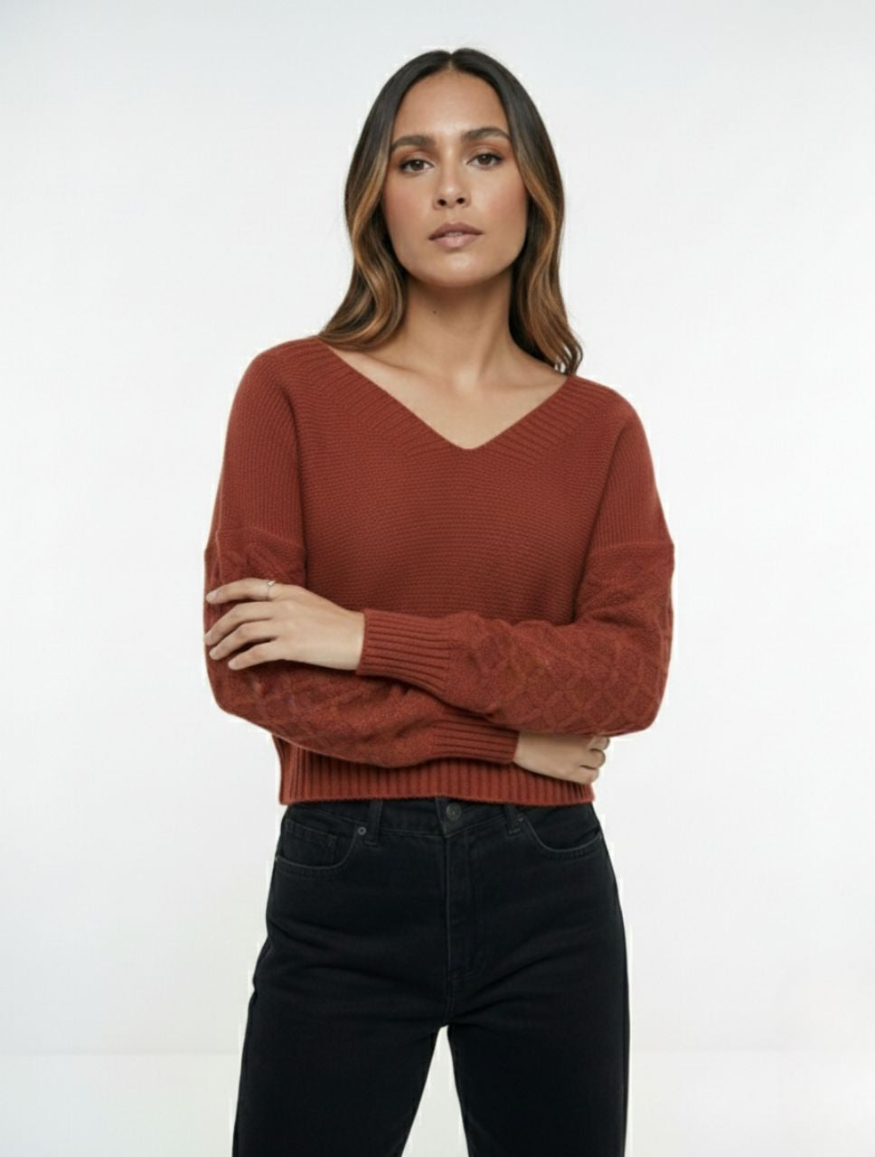 Suéter para Mujer Cuello V –  The Petra