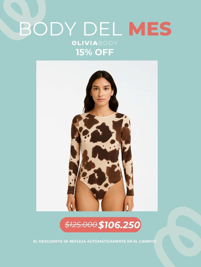 Body Para Mujer Mesh - Olivia