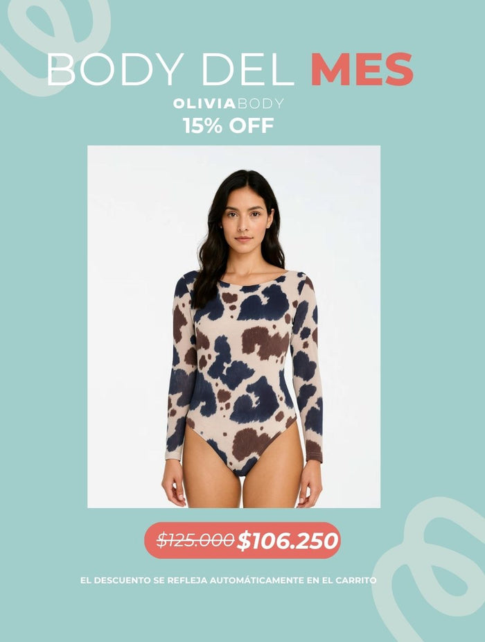 Body Para Mujer Mesh - Olivia