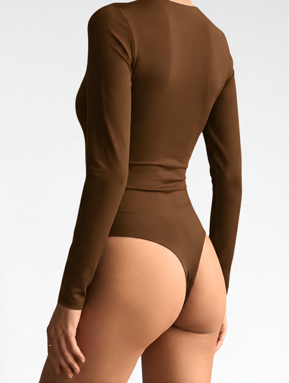 Body Para Mujer Cuello Medio Tela Control - The Halo