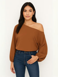 Blusa para Mujer Manga Larga Bombacha  - The Aura