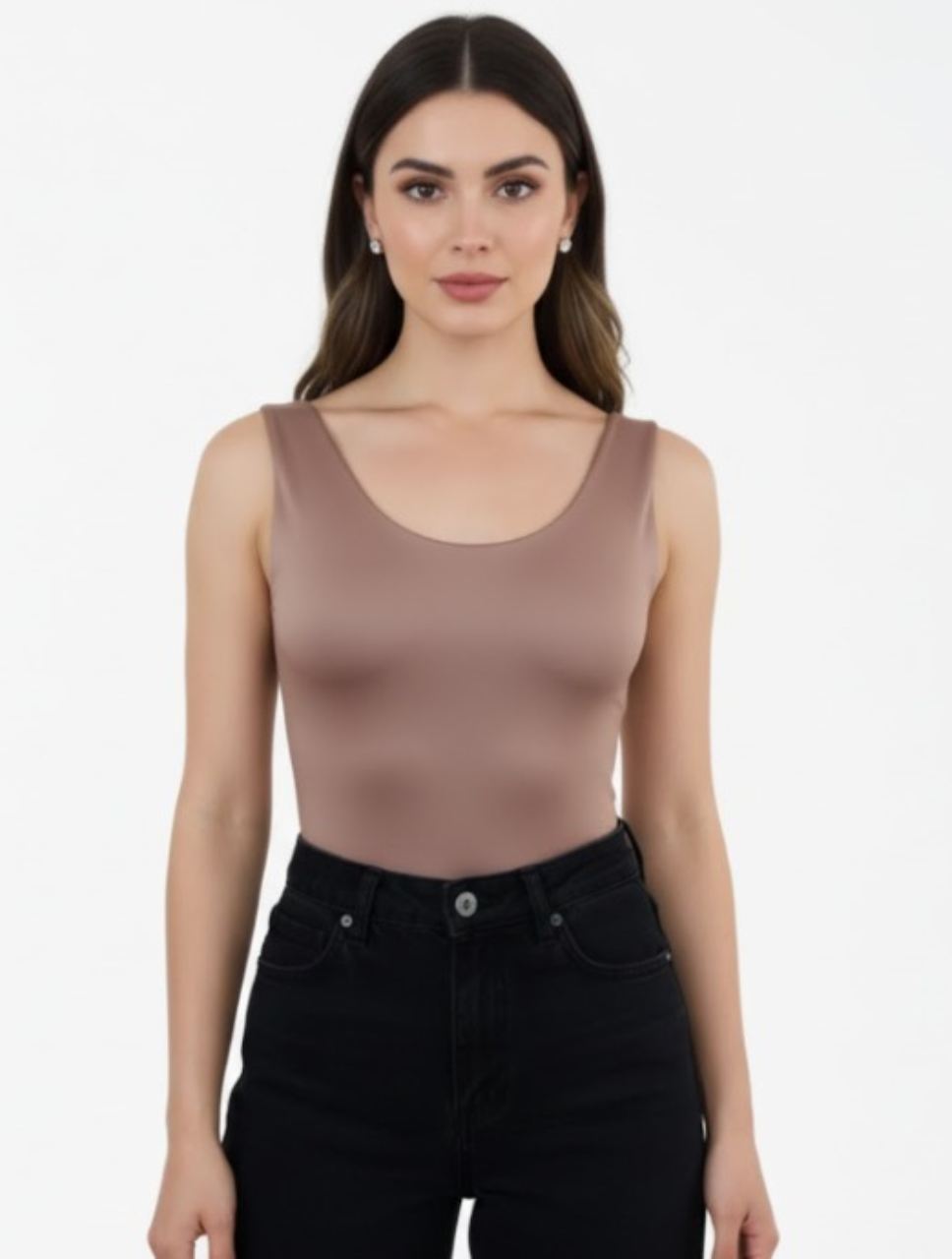 Body para Mujer Escote Redondo Tirantes Anchos - Oslo