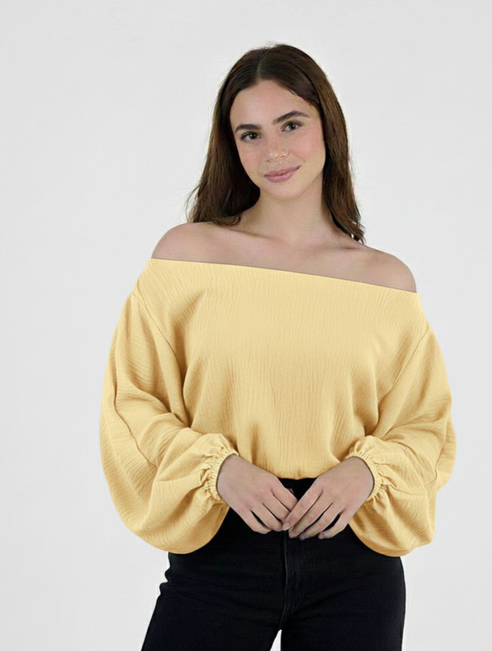 Blusa para Mujer Manga Larga Bombacha  - The Aura