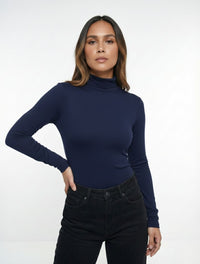 Body Para Mujer Cuello Medio Cleo Colombiano Diseño