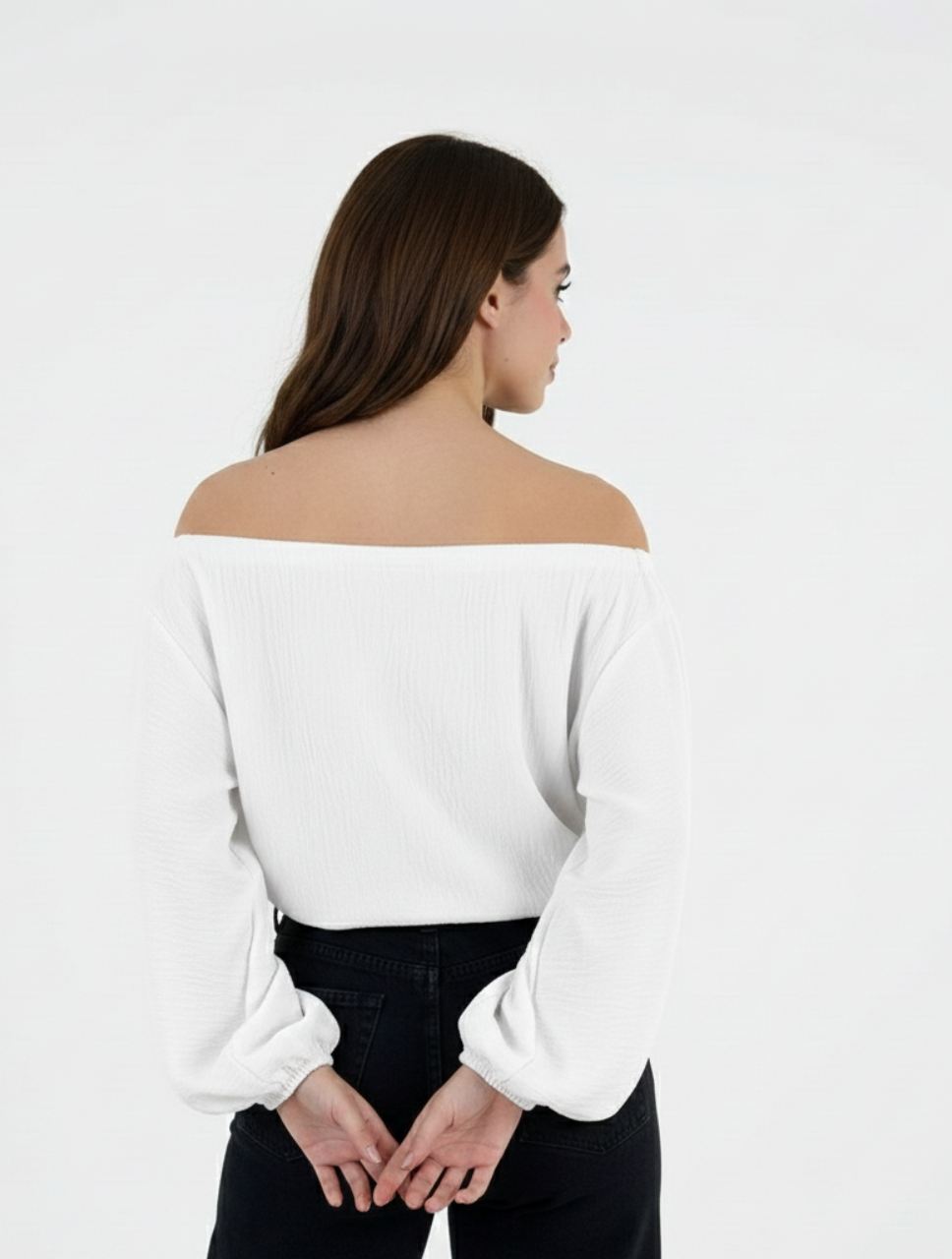 Blusa para Mujer Manga Larga Bombacha  - The Aura