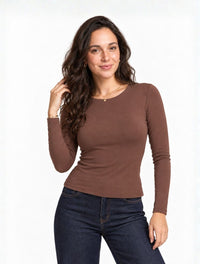 The Mocha Blusa