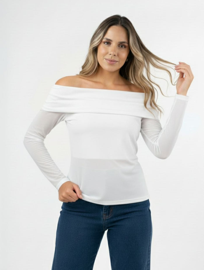 Blusa Mesh Malla - The Promise