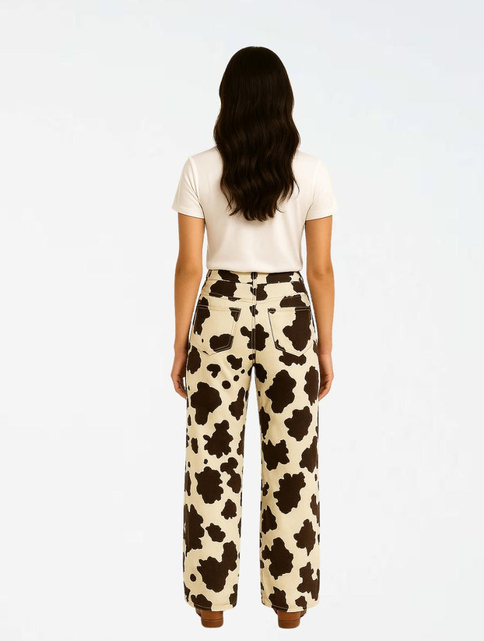 Pantalón En Denim Para Mujer ⁠The Moocha Exclusivo Estilo