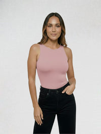 Body para Mujer Cuello Redondo Manga Sisa - Simona