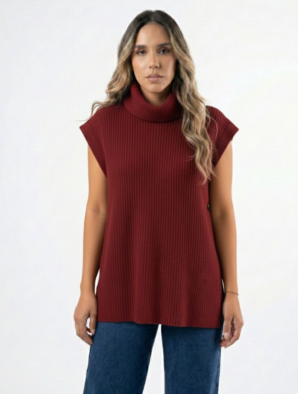 Chaleco para Mujer Cuello Tortuga The Maro Exclusivo Diseño