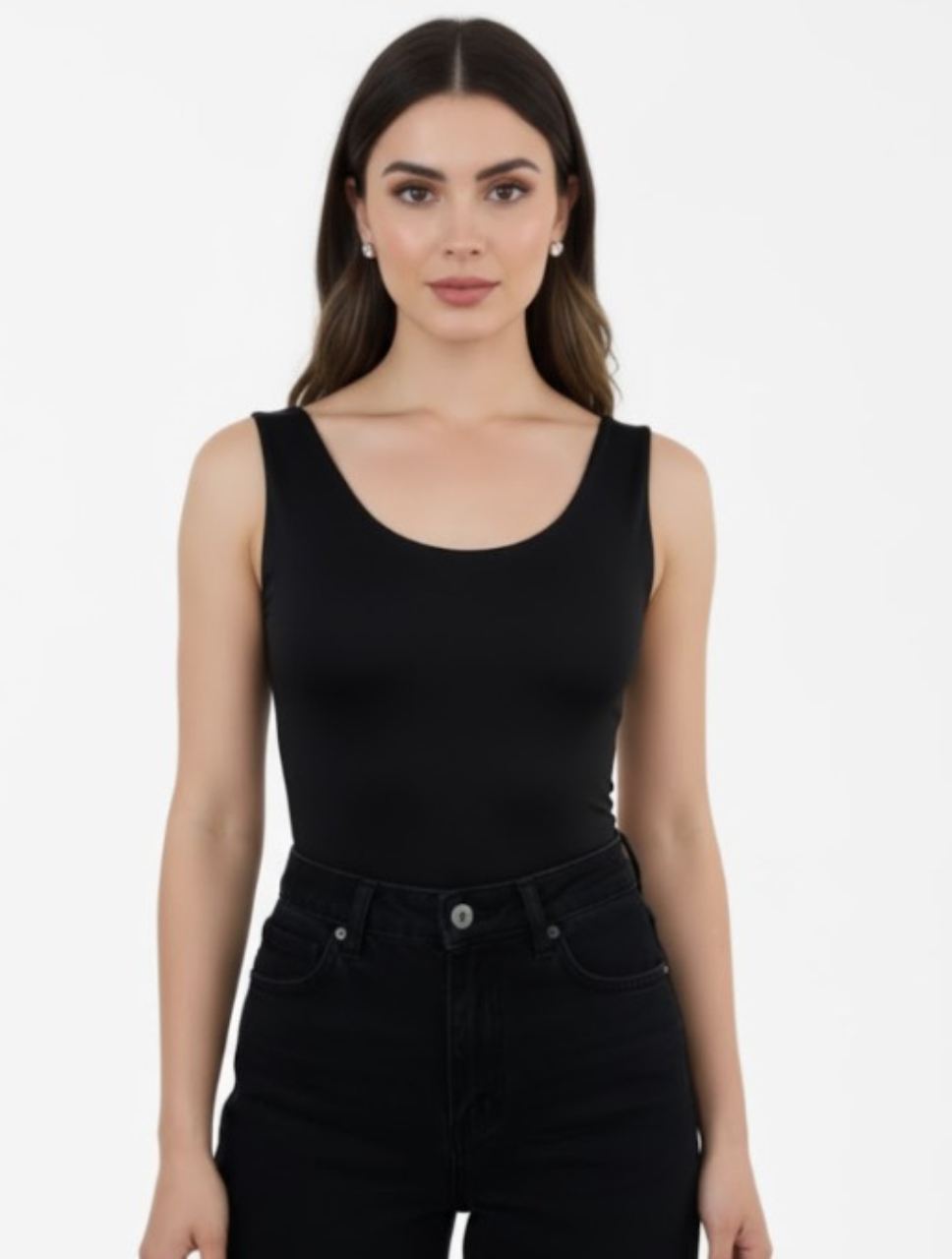 Body para Mujer Escote Redondo Tirantes Anchos - Oslo