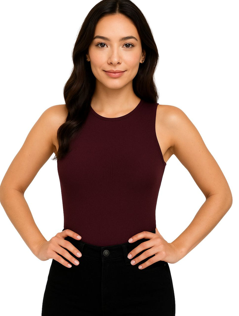 Body para Mujer Cuello Redondo Manga Sisa - Simona