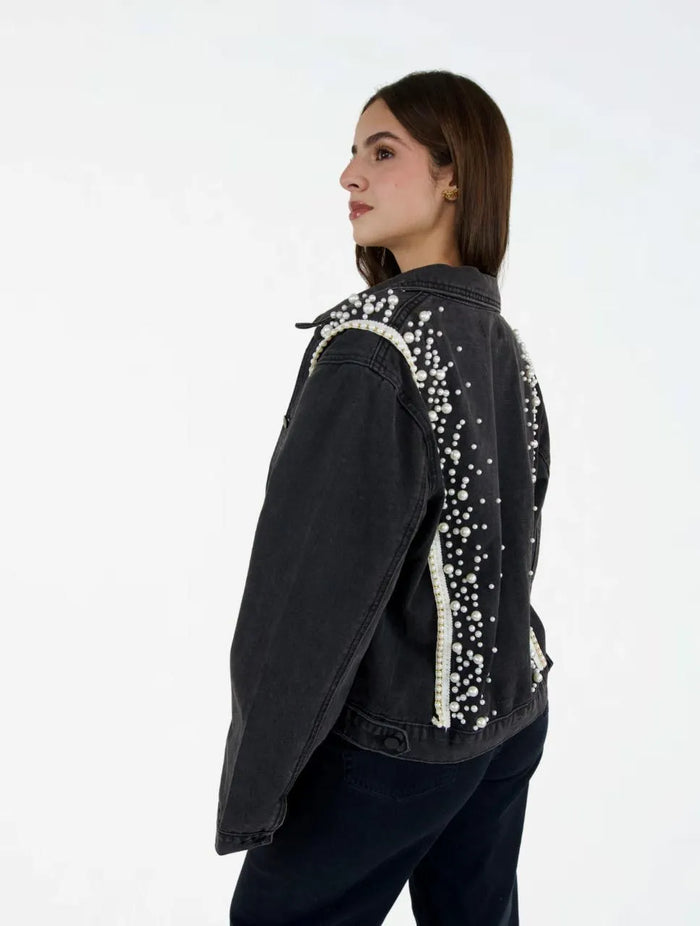 Chaqueta para Mujer Denim Perlas The Explorer Exclusivo Estilo
