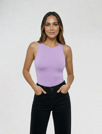 167. Body para Mujer Cuello Redondo Manga Sisa en Perfecto Estado Artesanal Diseño