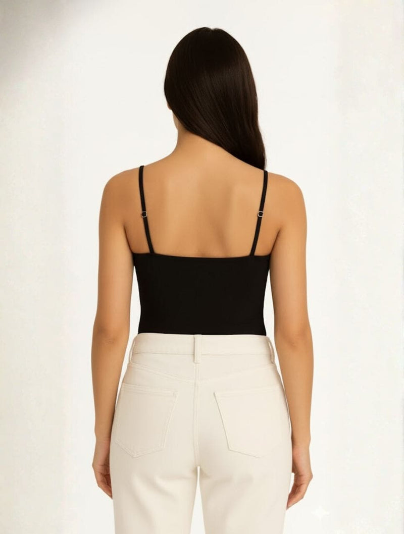 Body Para Mujer Manga Siza Tiras Finas - The Pulse