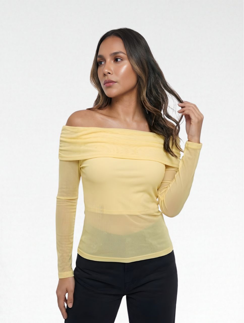 Blusa Mesh Malla The Promise Exclusivo Diseño