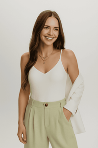 Body Para Mujer Manga Siza Tiras Finas - The Pulse