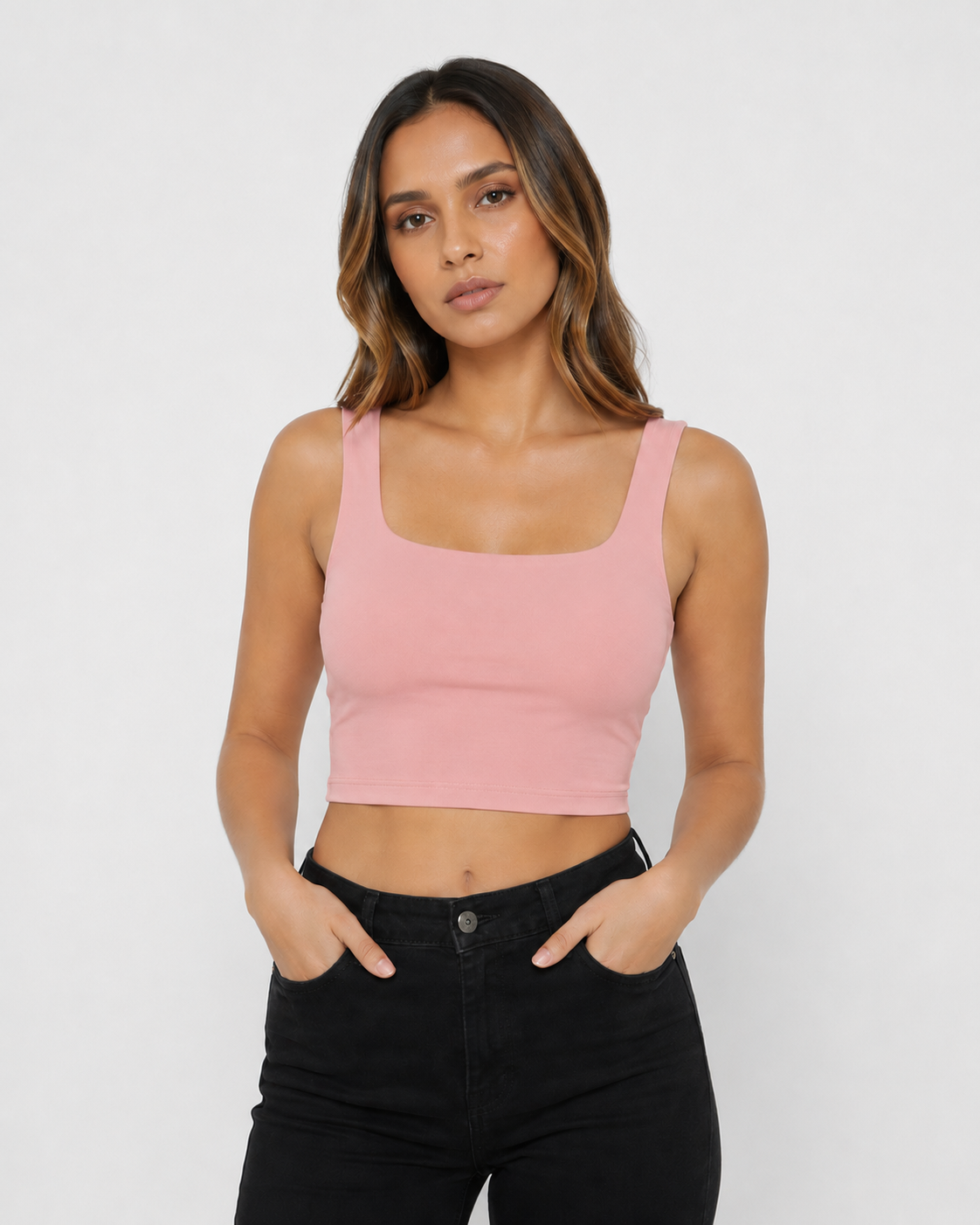 198. Top Nuevo Palo Rosa Talla S Muestra Molgoa Artesanal Diseño