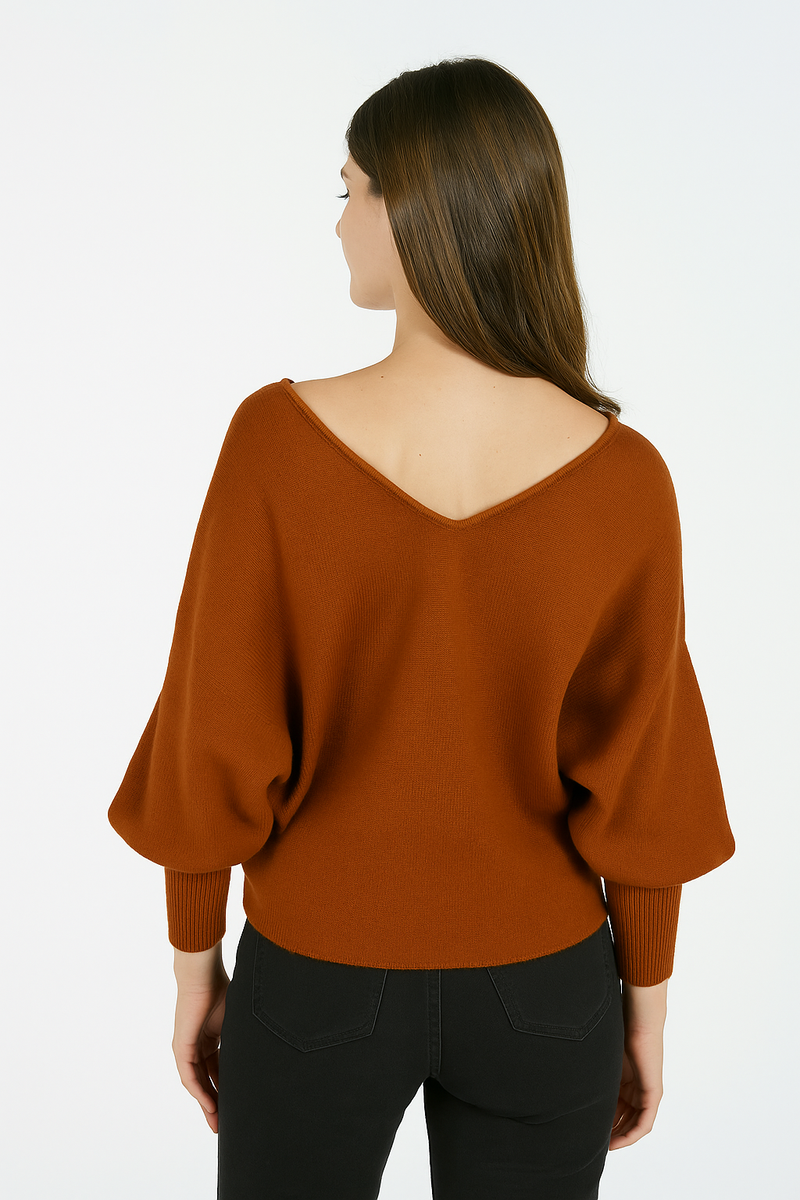 Suéter para Mujer Cuello V- The Garden