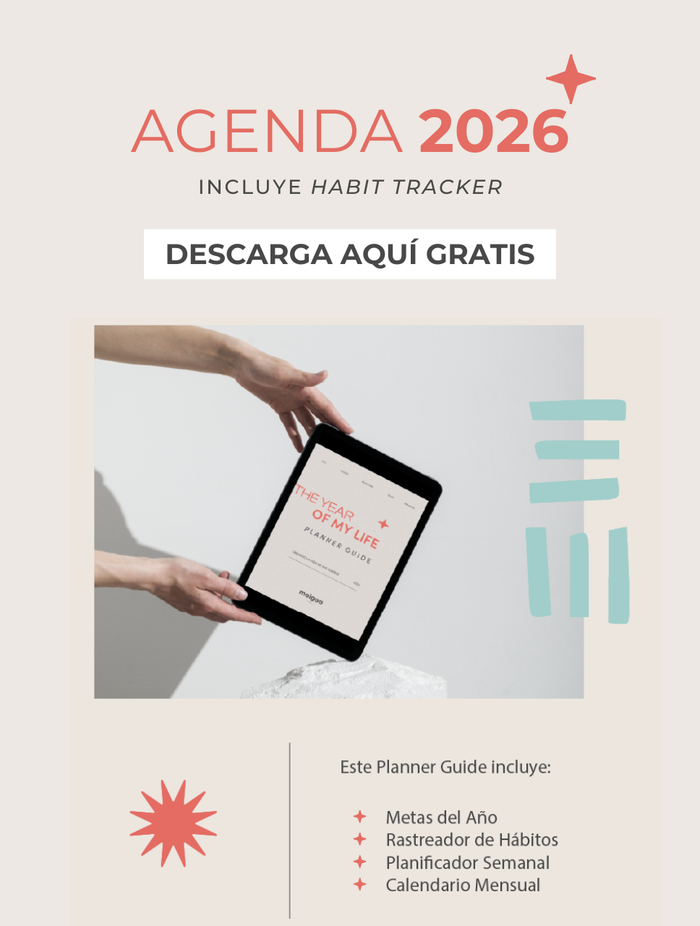Agenda 2026 y Habit Tracker GRATIS