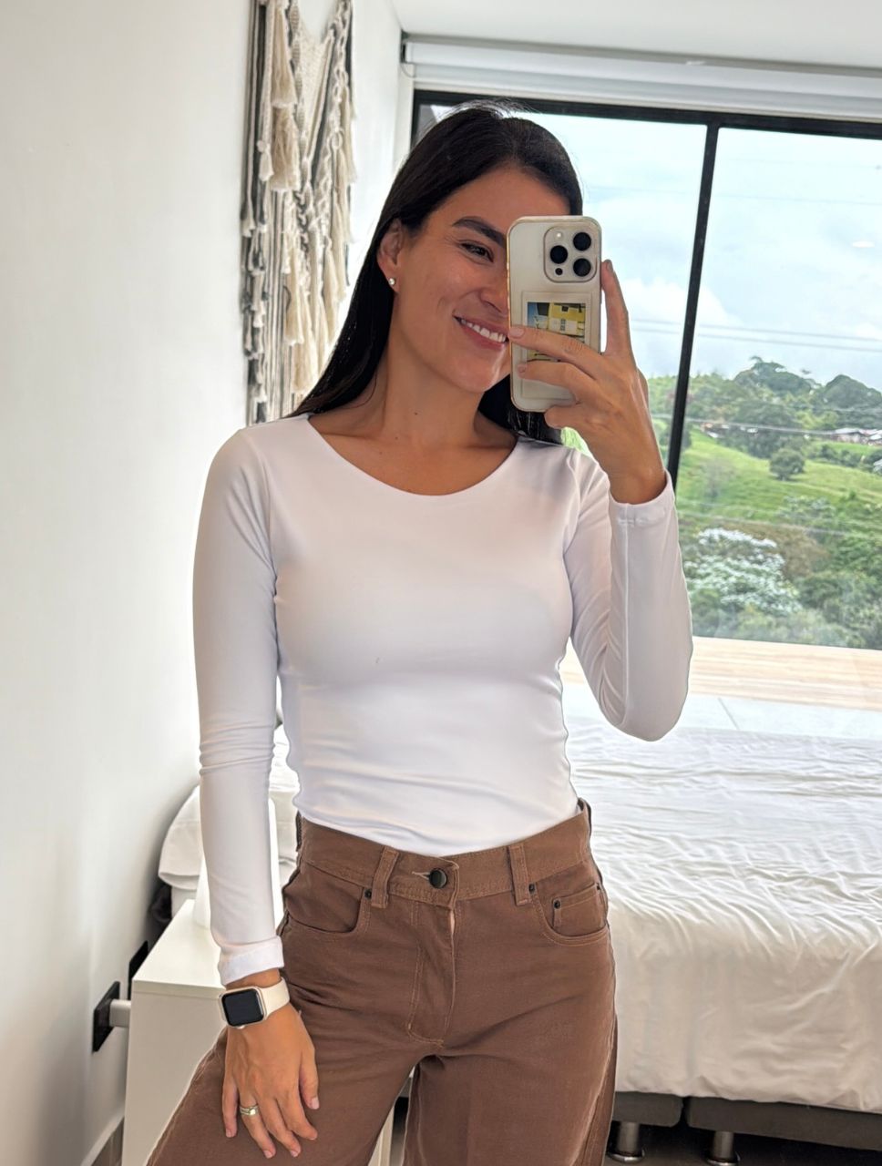 The Mocha Blusa