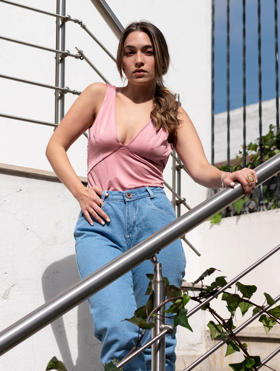 68. Body Rosa / Muestra Molgoa Nuevo Artesanal Diseño