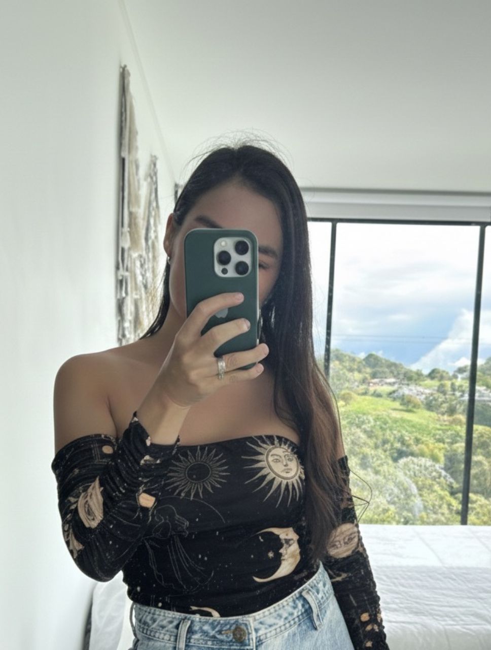 Body Estampado en Malla Mesh - The Golden