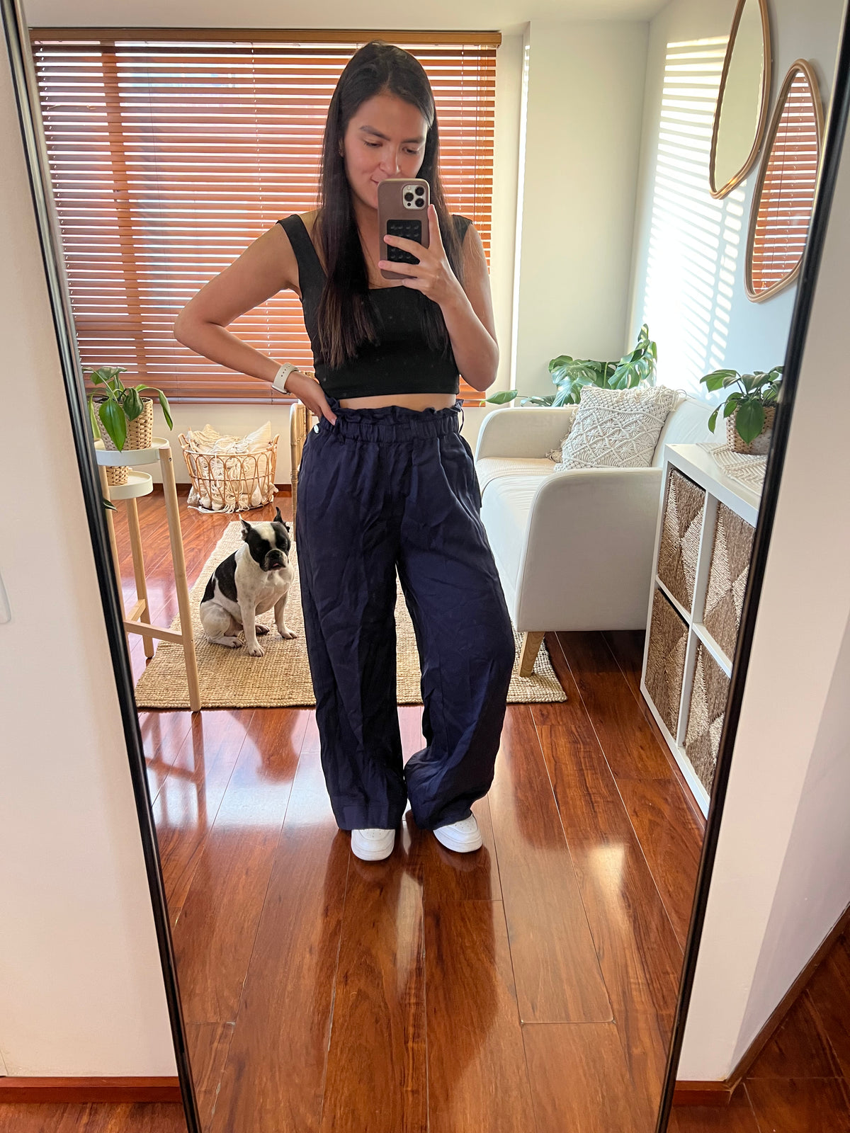 19. Pantalón Azul Noche Spirito Nuevo Exclusivo Estilo