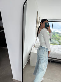 179. Body Asimétrico Nuevo Talla S Muestra Molgoa Exclusivo Estilo