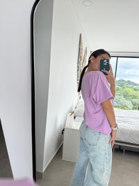 177. Camiseta Lila Nueva Talla S Muestra Molgoa Exclusivo Estilo