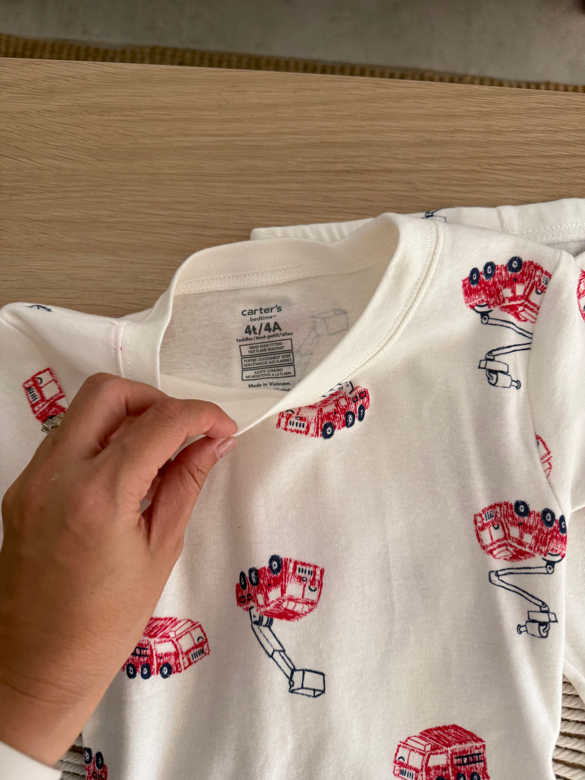 118. 2 Piezas de Patalón y Camiseta Para Bebé Carters en Perfecto Estado Original Detalle