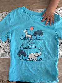 126. 2 Piezas Camisetas Para Bebé en Perfecto Estado Elegante Textura
