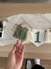 140. Centro Decorativo Verde en Perfecto Estado Exclusivo Estilo