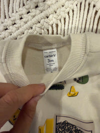 113. 2 Piezas de Pantalón y Saco Para Bebé Carters en Perfecto Estado Exclusivo Estilo