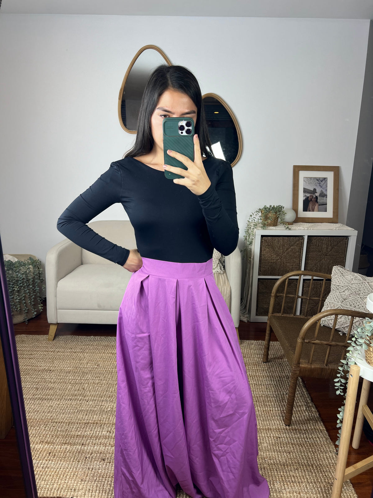 79. Pantalón Morado / Muestra Molgoa Nuevo Exclusivo Estilo