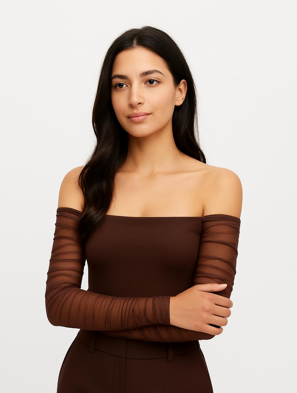 Blusa Mesh Malla -The Petal