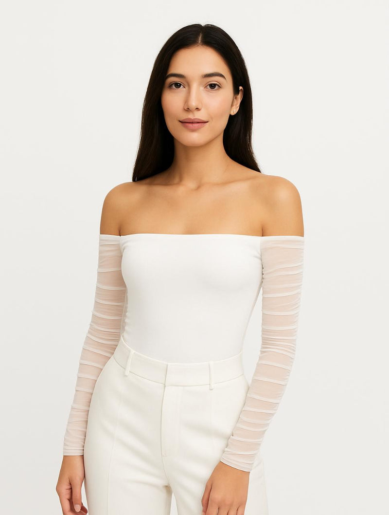 Blusa Mesh Malla -The Petal