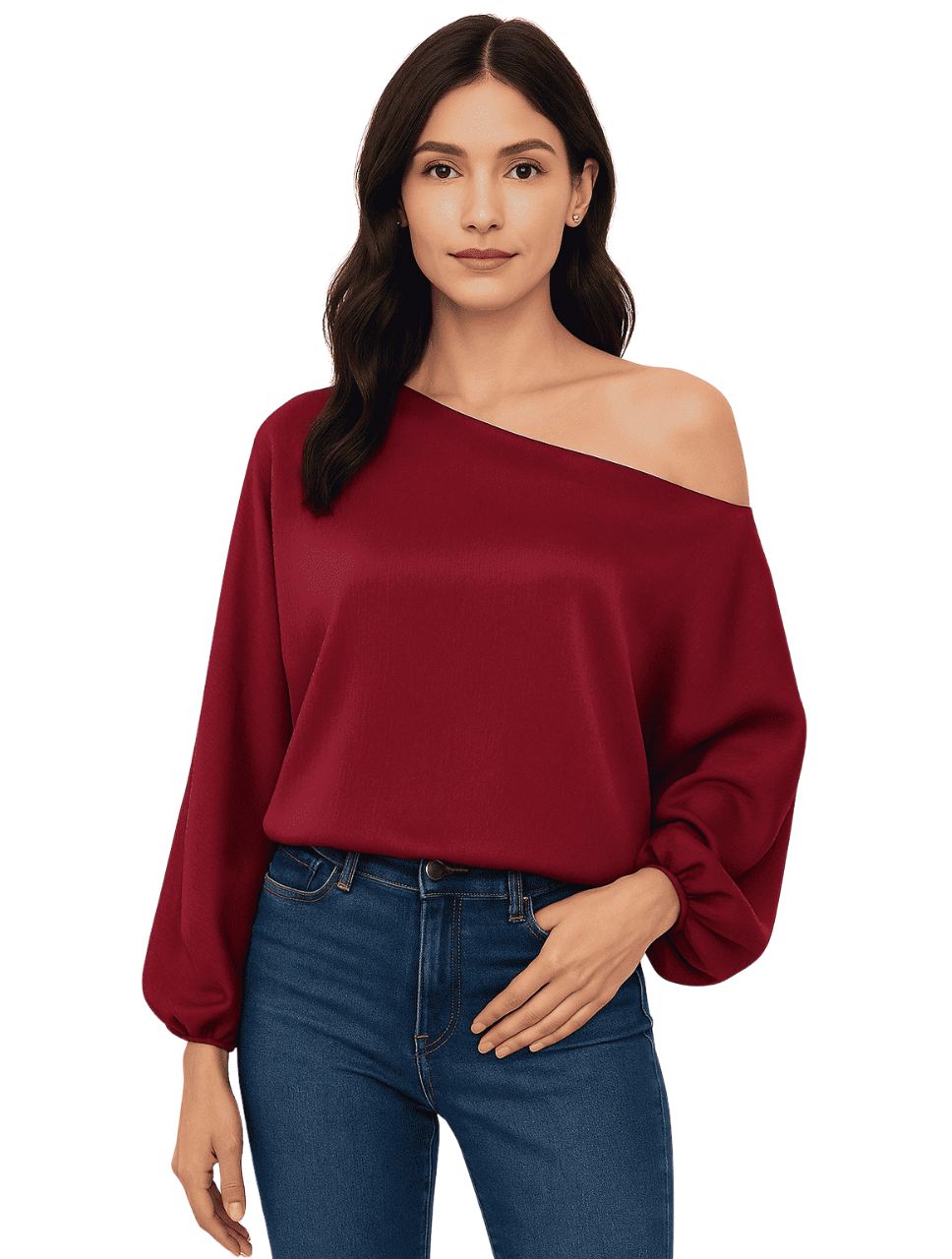 Blusa para Mujer Manga Larga Bombacha  - The Aura