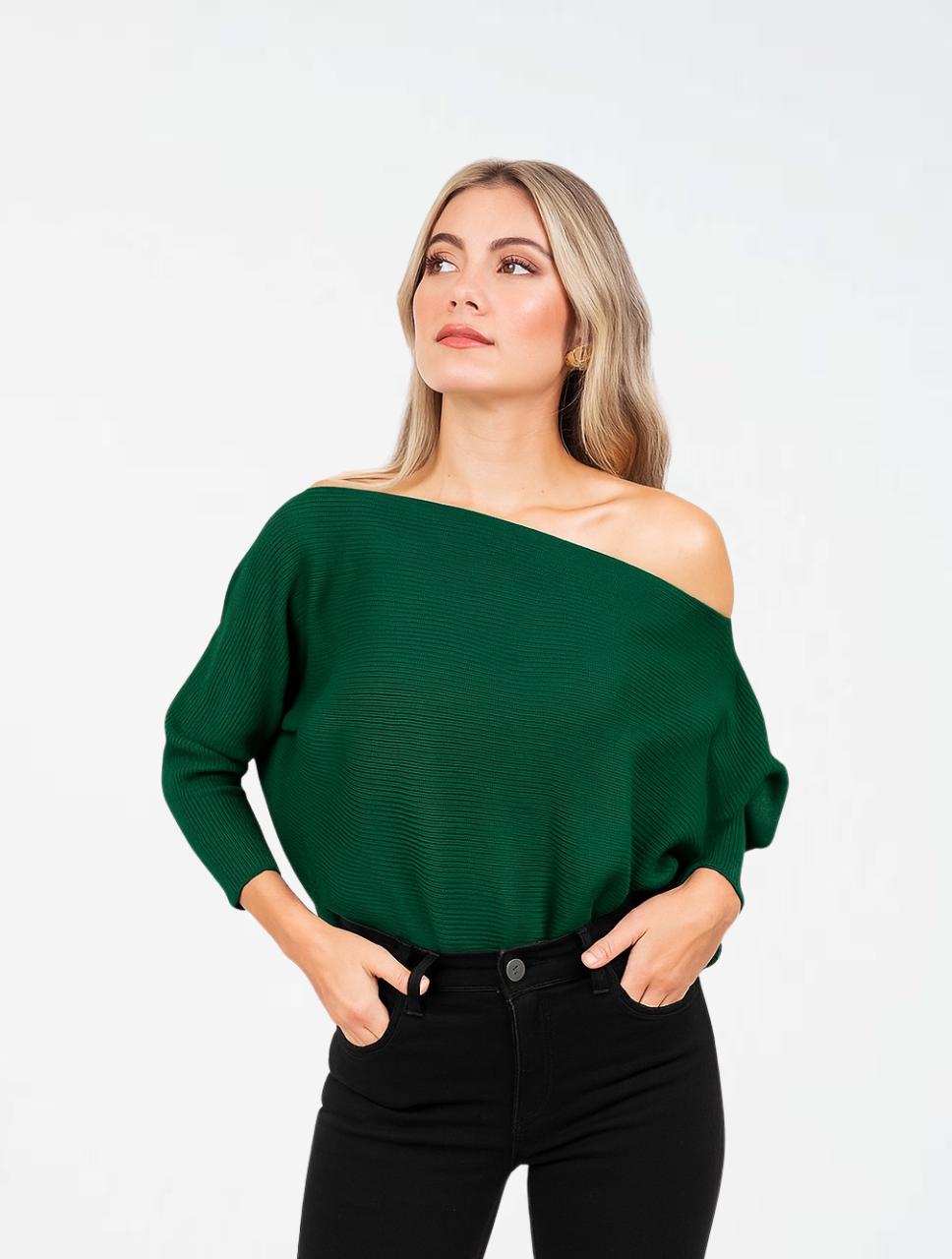 Suéter para Mujer Cuello Bandeja - Samba
