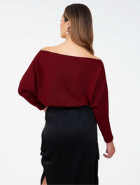 Suéter para Mujer Cuello Bandeja - Samba