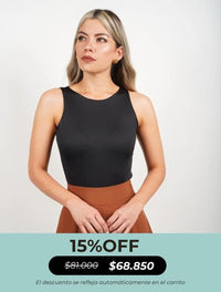Body para Mujer Cuello Redondo Manga Sisa - Simona